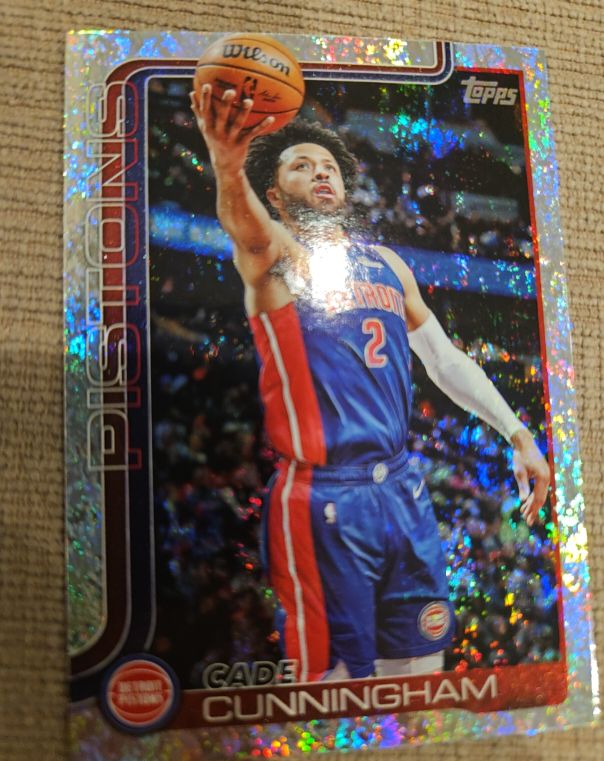 2025-26 Topps #40 Cade Cunningham — front