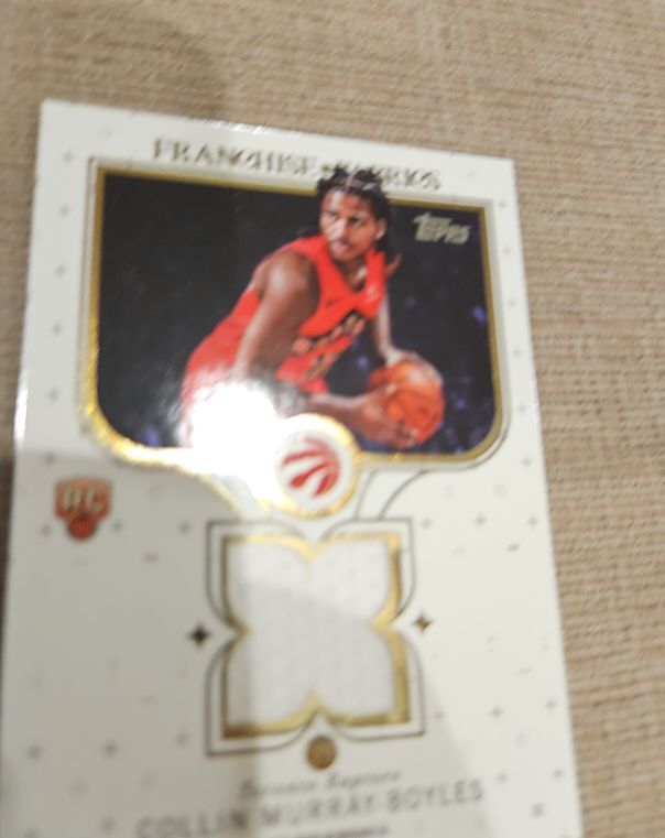 2025-26 Topps Franchise Fabrics #FF-CB Collin Murray-Boyles — front