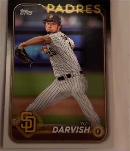 2024 Topps #627 Yu Darvish — front