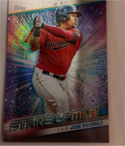 2024 Topps Stars of MLB #SMLB-51 Jose Ramirez — front