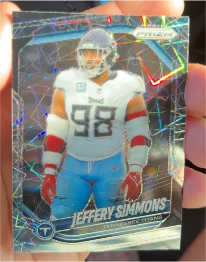 2025 Panini Prizm #268 Jeffery Simmons — front