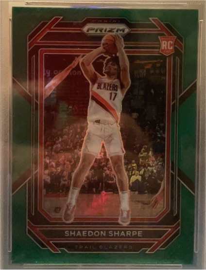 2022-23 Panini Prizm #250 Shaedon Sharpe — front