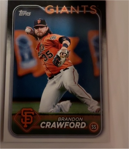 2024 Topps Series 2 #416 Brandon Crawford — front
