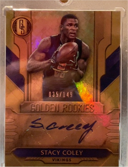2017 Panini Gold Standard Golden Rookies #GR-SC Stacy Coley — front