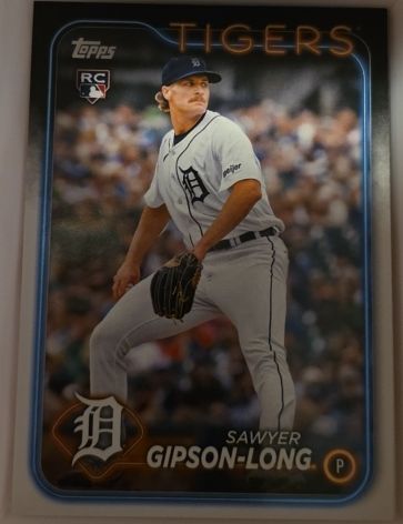2024 Topps #616 Sawyer Gipson-Long — front