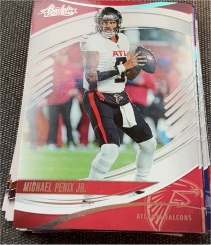 2025 Panini Absolute #84 Michael Penix Jr. — front
