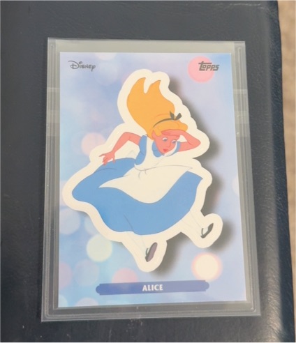 2025 Topps Disney Wonder Enchanted Sticker #ES-6 Alice — front