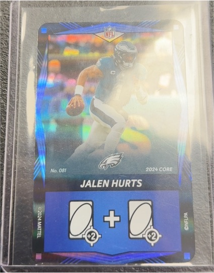 2024 Uno Elite Core #081 Jalen Hurts — front