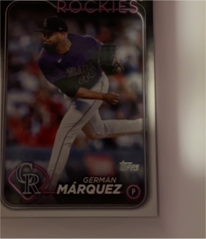 2024 Topps #618 German Marquez — front