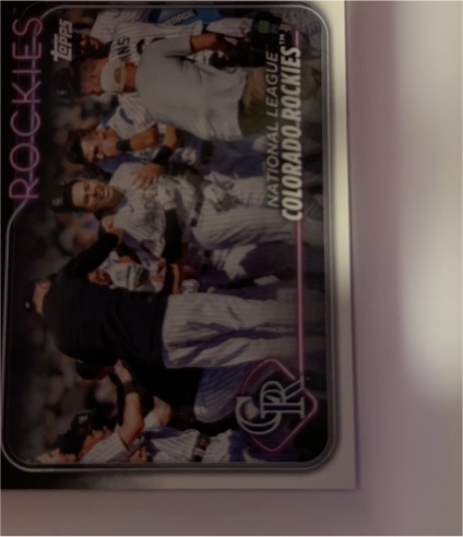 2024 Topps Series 2 #526 Colorado Rockies Team Card — front