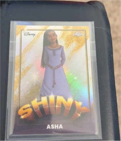 2025 Topps Chrome Disney Wonder #S-3 Asha Shiny — front
