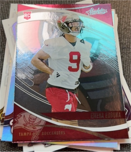 2025 Panini Absolute #124 Emeka Egbuka — front