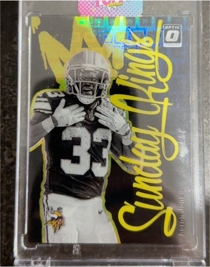 2024 Panini Donruss Optic #26 Aaron Jones Sunday Kings — front