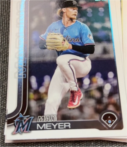 2025 Topps Chrome Update #USC183 Max Meyer — front