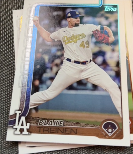 2025 Topps Update #US133 Blake Treinen — front