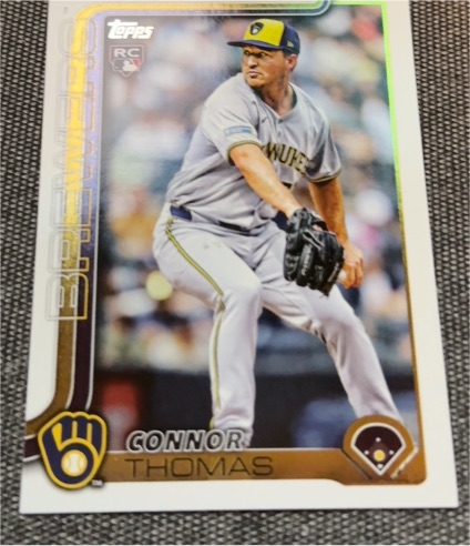 2025 Topps Series 2 Connor Thomas Rookie Card — front