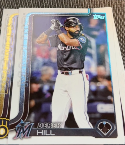 2025 Topps Update #US305 Derek Hill — front