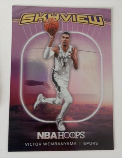 2024-25 Panini NBA Hoops #16 Victor Wembanyama Skyview — front