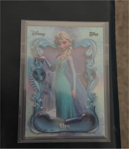 2025 Topps Disney Wonder Frozen Character Variation Foil SP #F-1 Elsa — front