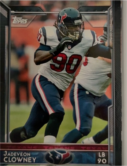 2015 Topps #119 Jadeveon Clowney Houston Texans — front