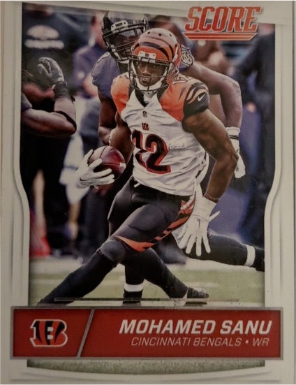 2016 Score #70 Mohamed Sanu — front