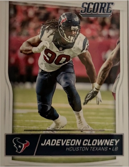 2016 Score #136 Jadeveon Clowney Houston Texans — front