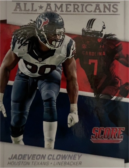 2016 Score All Americans #13 Jadeveon Clowney — front