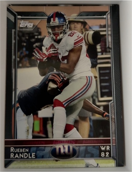 2015 Topps #194 Rueben Randle — front