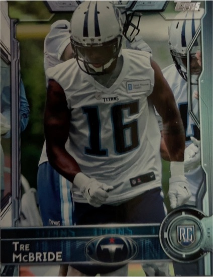 2015 Topps #428 Tre McBride — front