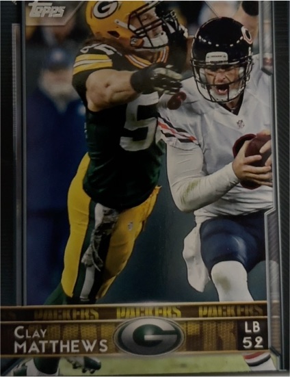 2015 Topps #11 Clay Matthews — front