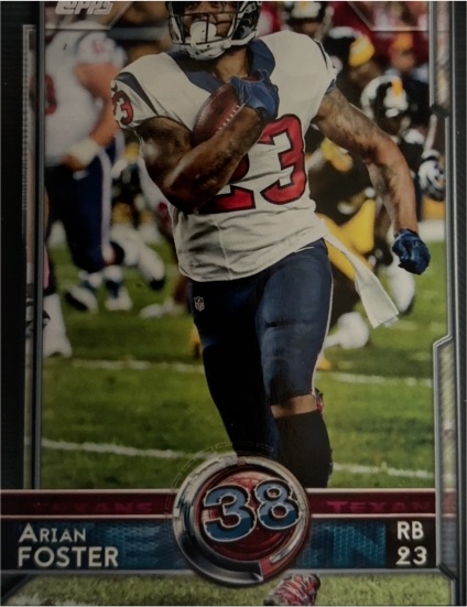 2015 Topps #369 Arian Foster — front