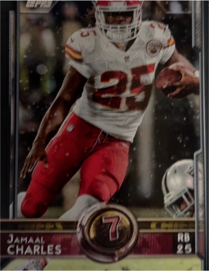 2015 Topps #350 Jamaal Charles — front