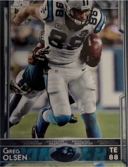 2015 Topps #88 Greg Olsen — front