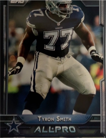 2015 Topps #272 Tyron Smith — front