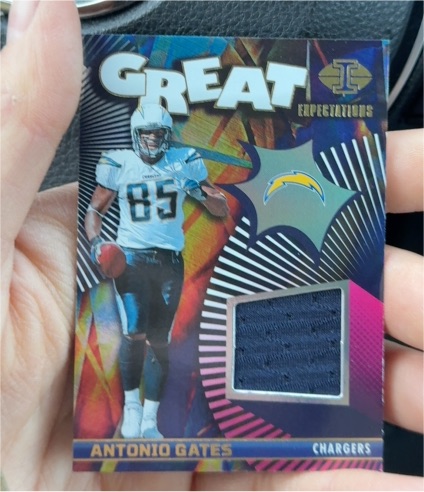 2024 Panini Illusions Great Expectations #GE-AGS Antonio Gates — front