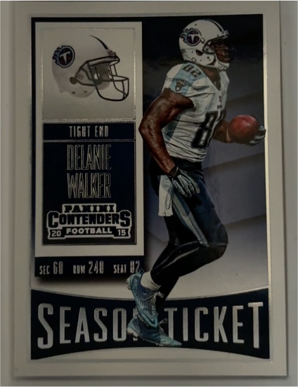 2015 Panini Contenders #36 Delanie Walker — front
