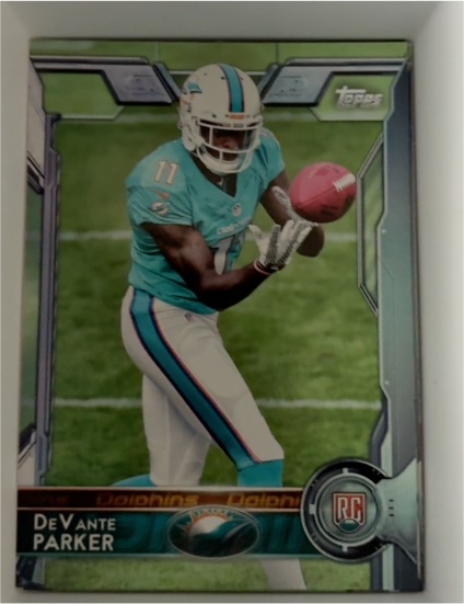 2015 Topps Chrome #103 DeVante Parker — front