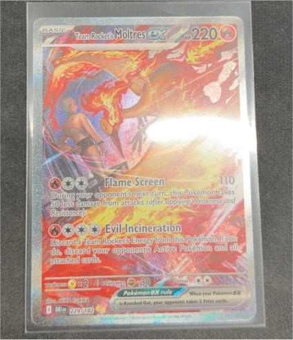 2025 Pokémon TCG Destined Rivals #229 Team Rocket's Moltres ex — front