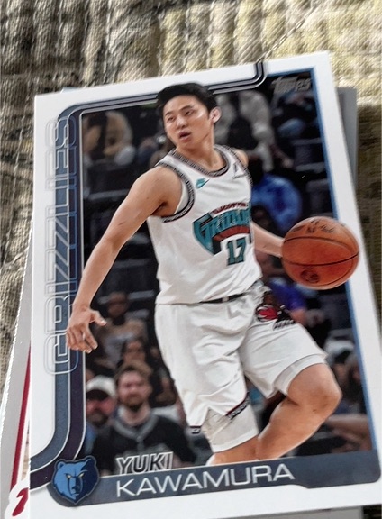 2025-26 Topps #188 Yuki Kawamura — front