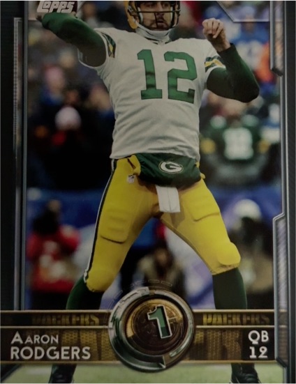 2015 Topps #357 Aaron Rodgers — front