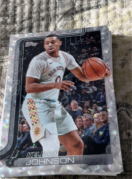 2025-26 Topps #200 Keldon Johnson — front