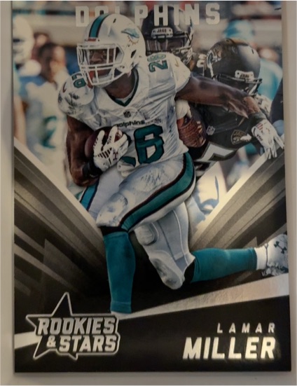 2015 Panini Rookies & Stars Lamar Miller — front