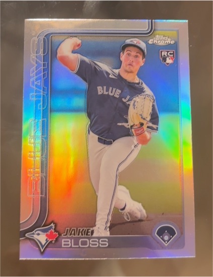 2025 Topps Chrome #188 Jake Bloss — front