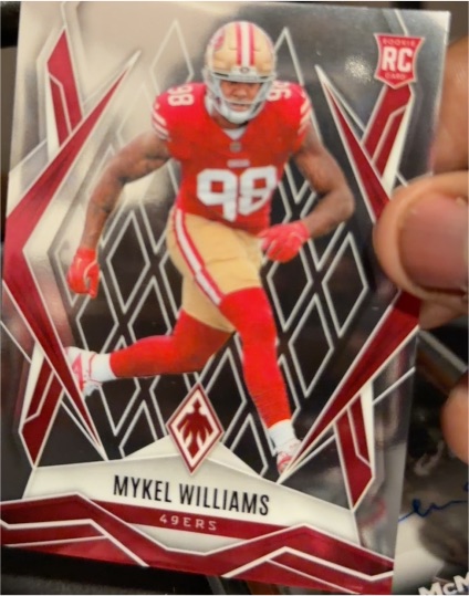 2025 Panini Phoenix #164 Mykel Williams — front