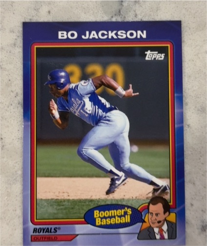 2024 Topps X Chris Berman Boomer's Baseball #44 Bo Jackson — front