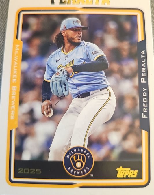 2025 Topps Archives #201 Freddy Peralta — front