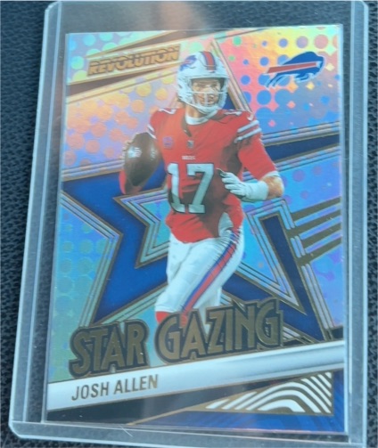 2025 Panini Revolution #3 Josh Allen Star Gazing — front