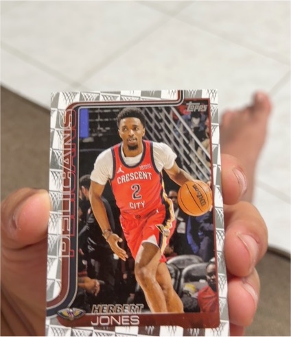 2025-26 Topps #189 Herbert Jones — front