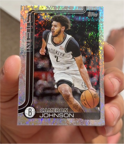 2025-26 Topps #13 Cameron Johnson — front