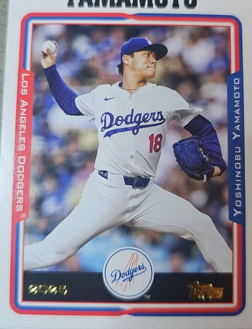 2025 Topps Archives #283 Yoshinobu Yamamoto — front